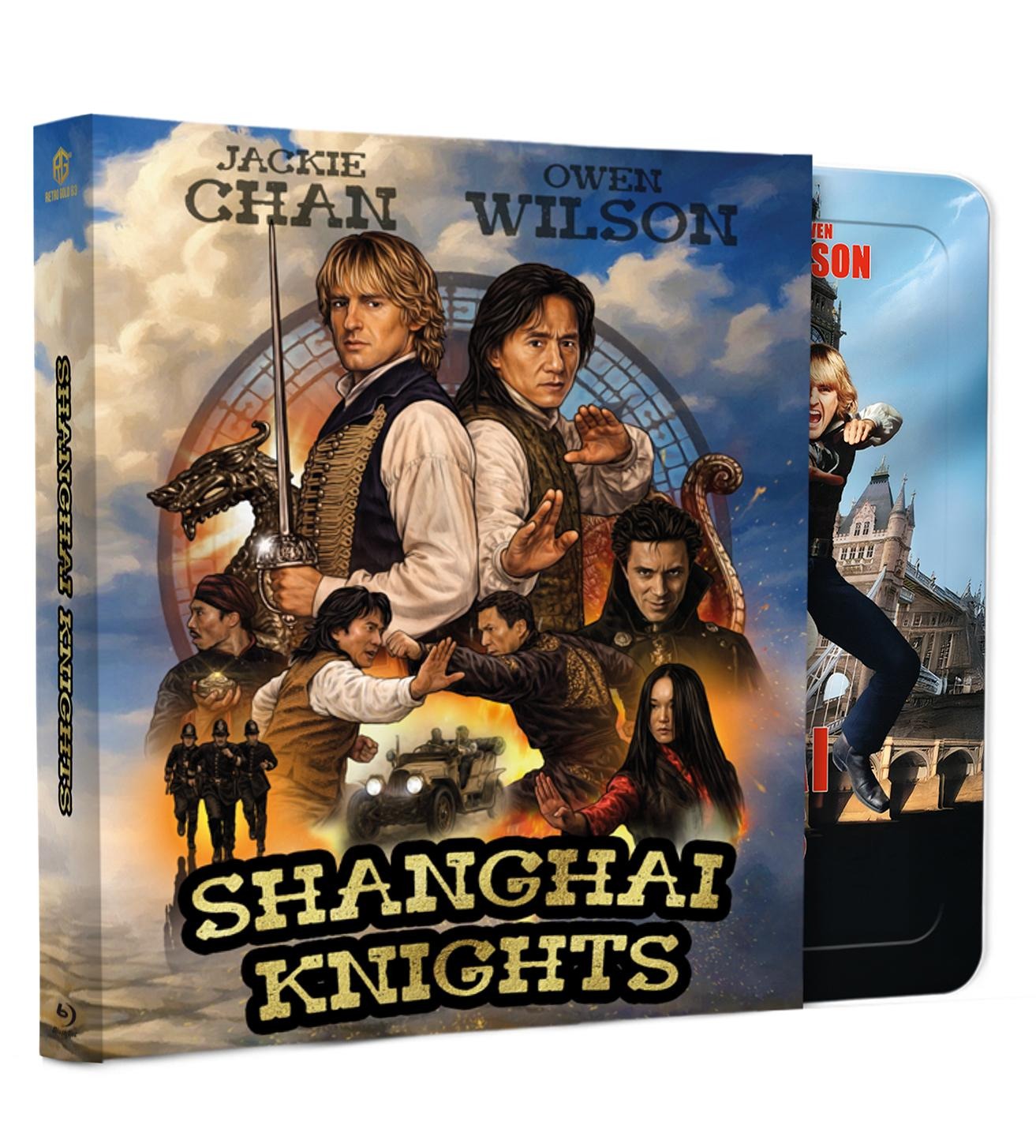 Shanghai Knights Steel Premium Book mit Prägung Variante D mit Schuber
