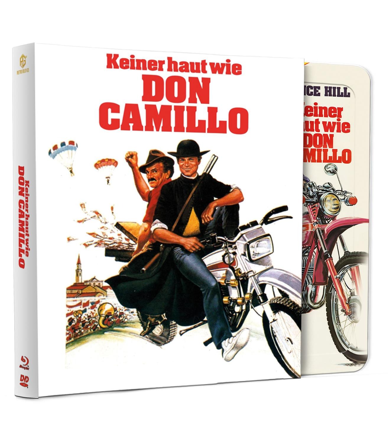 Keiner haut wie Don Camillo  Steel Premium Book mit Prägung Variante B mit Schuber