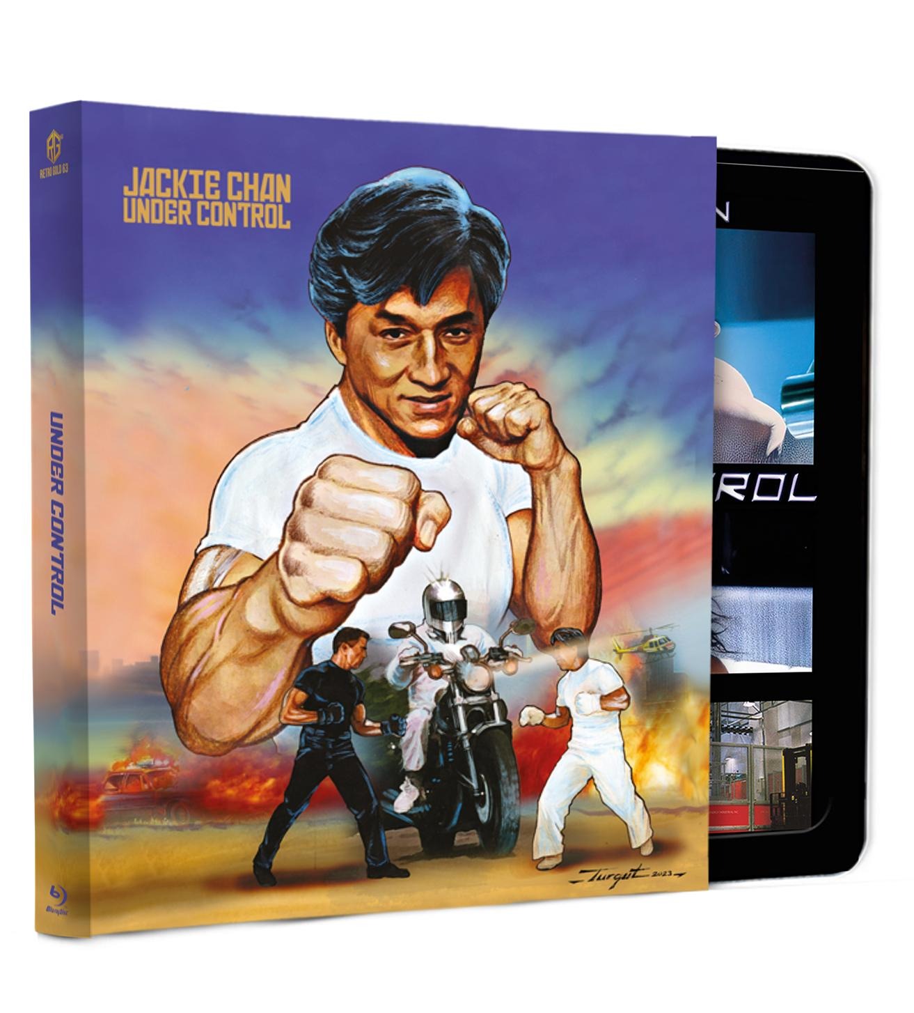 Under Control Steel Premium Book mit Prägung Variante D mit Schuber