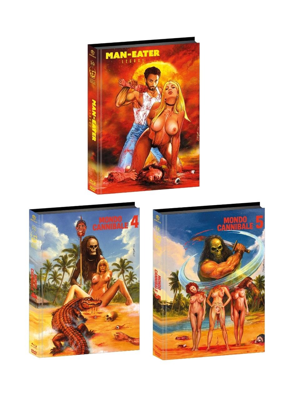 Crazy Gold Edition Edition Kannibalen Tag 3er Set