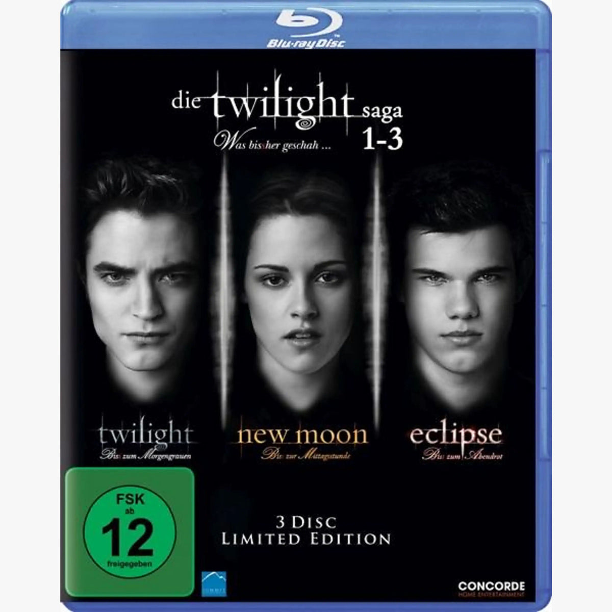 Die Twilight saga 1-3 Blu-ray B-WARE
