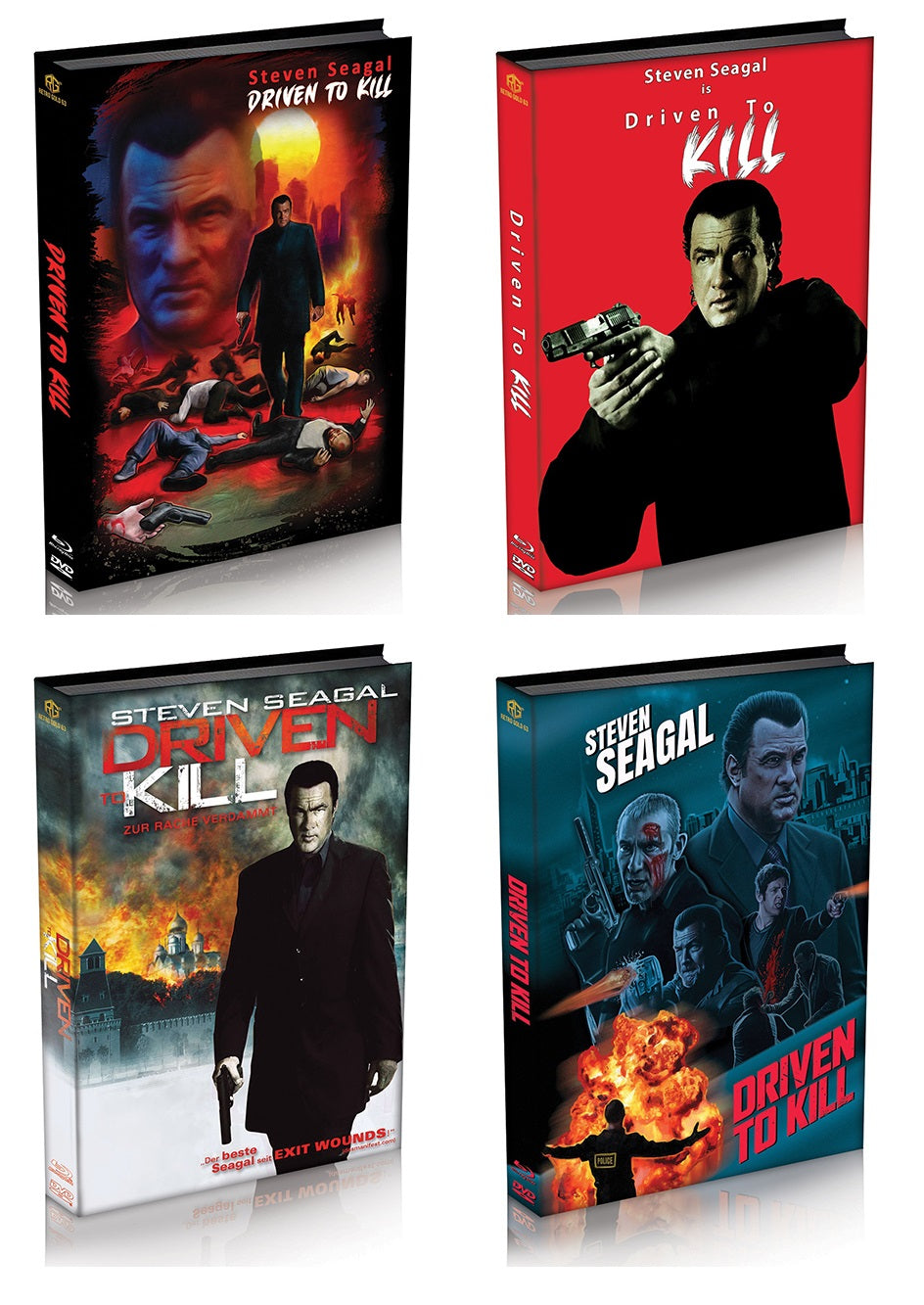 Driven to Kill Mediabook Padded Cover A,B,C,D