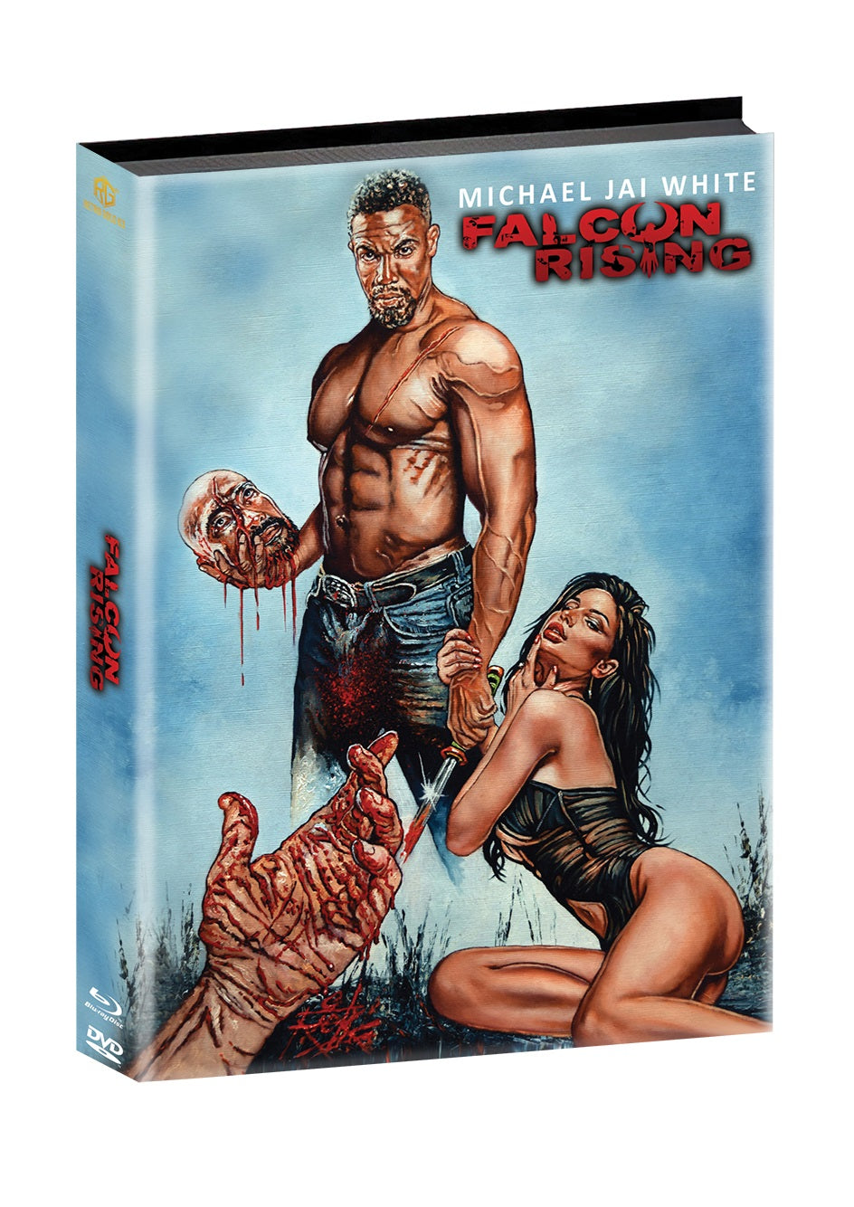 Falcon Rising Mediabook Wattiert Cover A