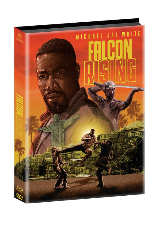 Falcon Rising Mediabook Wattiert Cover B