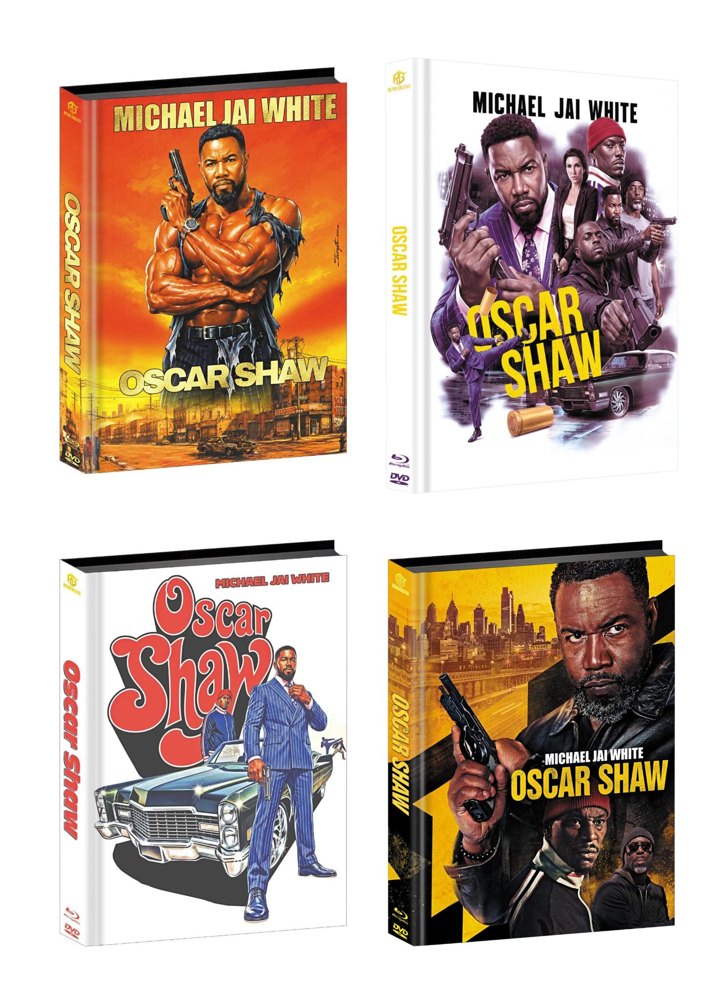 Oscar Shaw 4er Full Set Mediabook Cover A,B,C,D