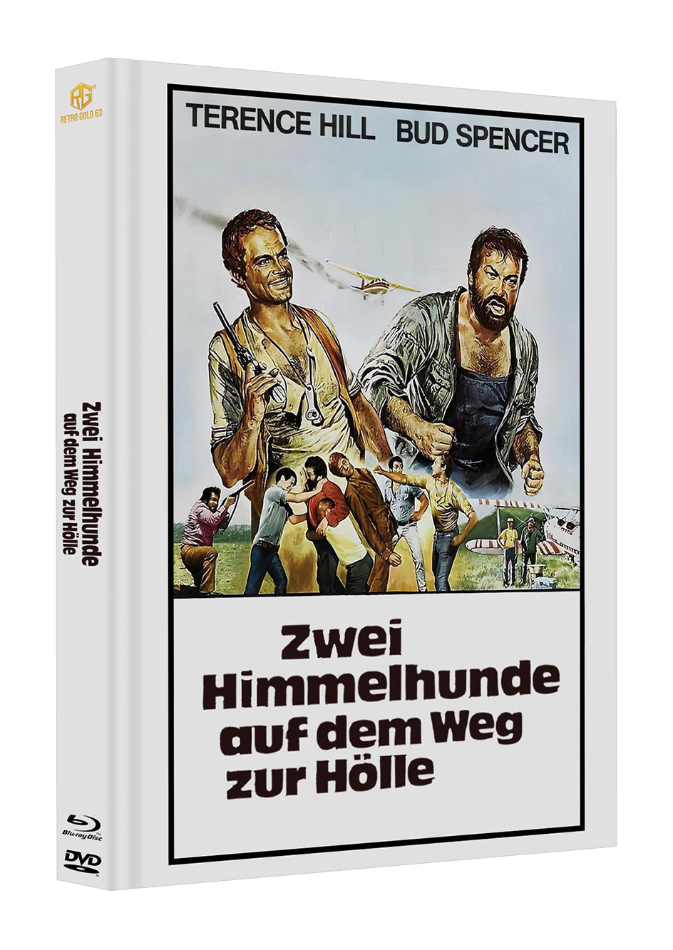 Zwei Himmelhunde auf dem Weg zur Hölle Mediabook Unwattiert Cover D