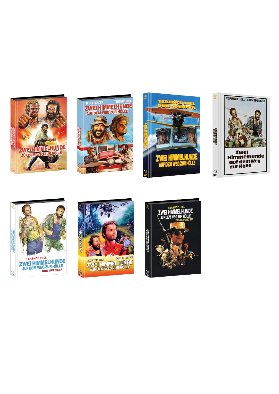 Zwei Himmelhunde auf dem Weg zur Hölle Mediabook Cover A,B,C,D,E,F,G