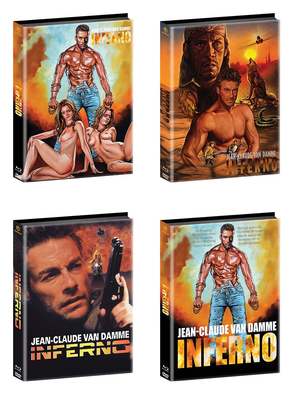 Inferno Mediabook Wattiert Cover A,B,C,D