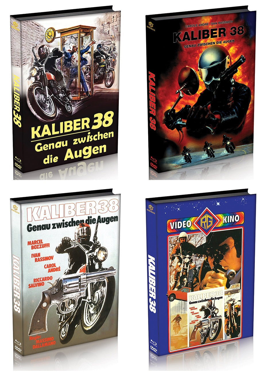 Kaliber 38 Mediabook Cover A,B,C,D