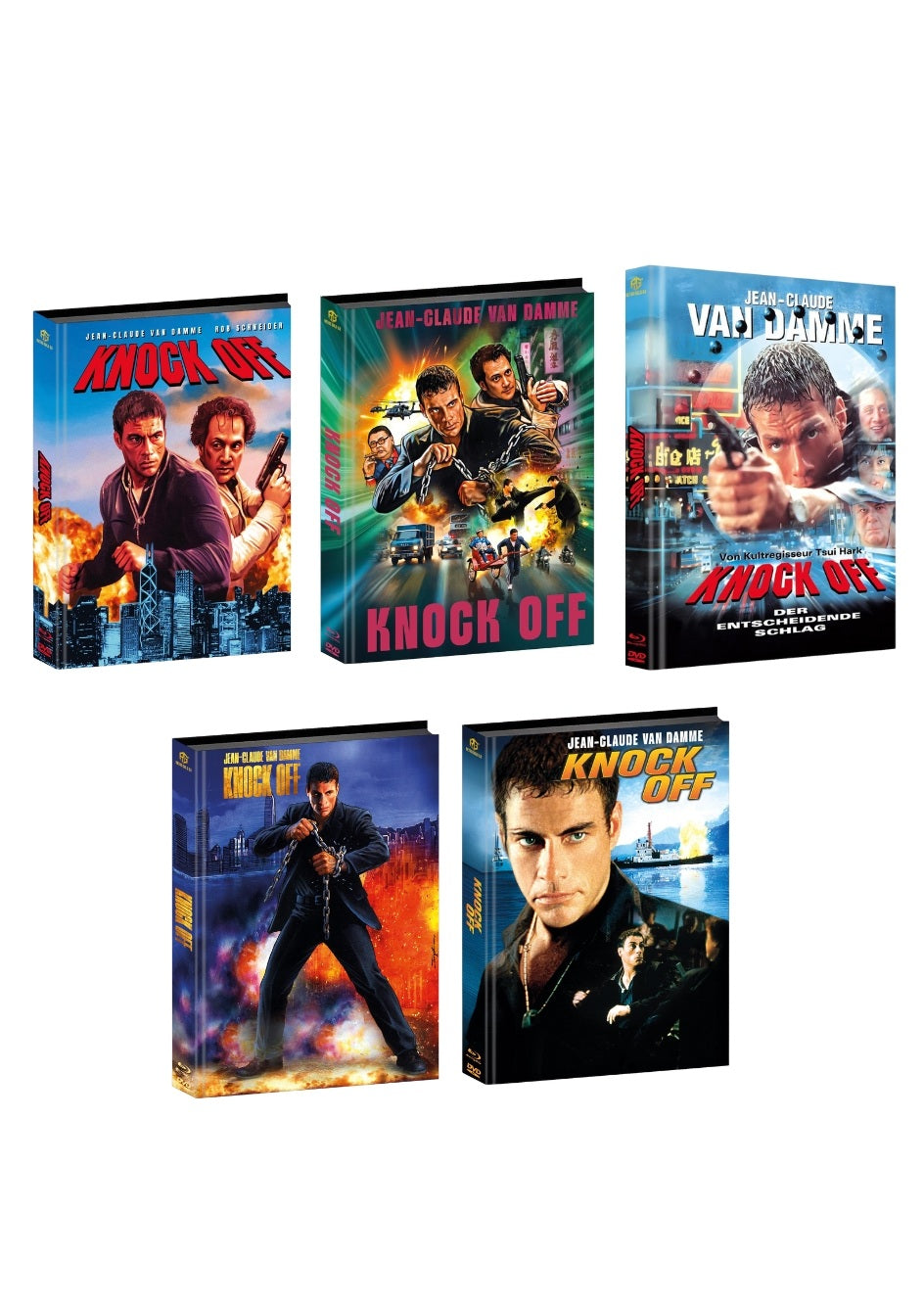 Knock Off Mediabook Padded Cover A,B,C,D,E