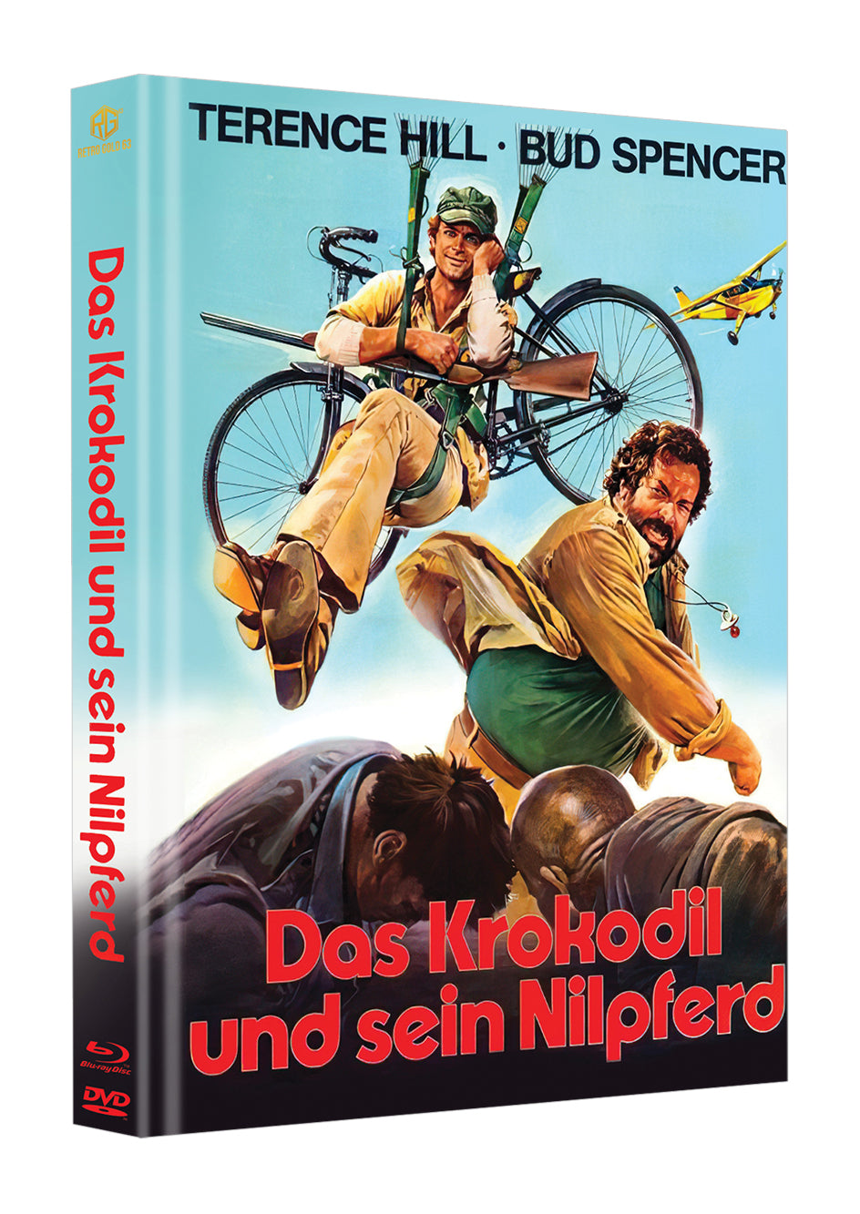 Das Krokodil und sein Nilpferd Mediabook Unwattiert Cover D