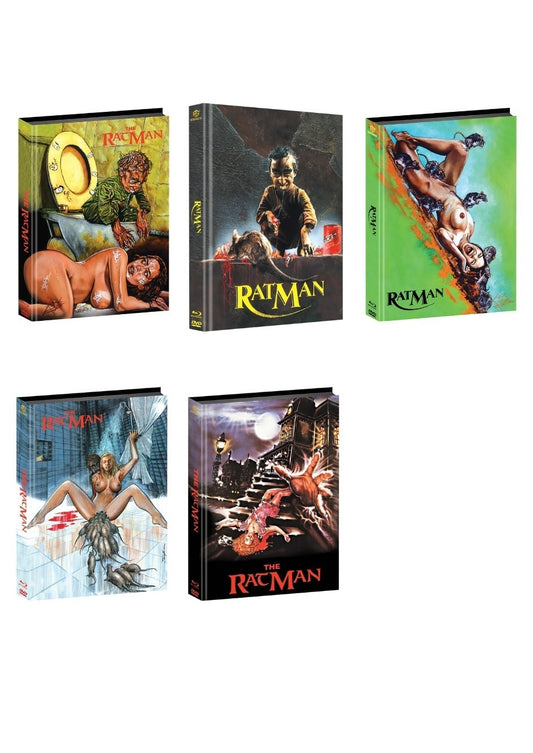 Ratman Mediabook Cover A,B,C,D,E