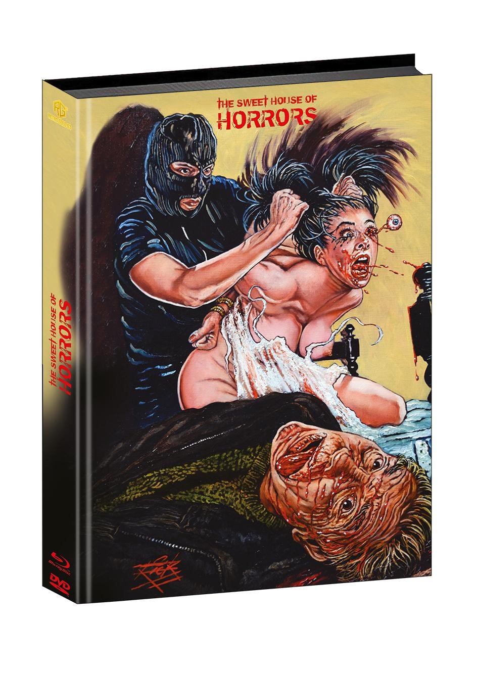 Sweet House of Horrors Mediabook Wattiert Cover A