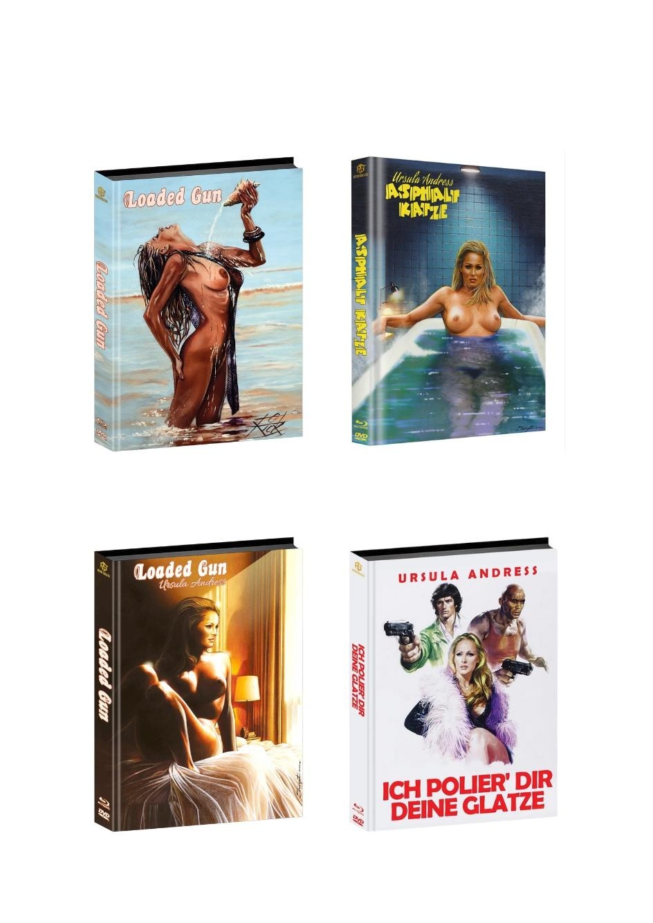 Loaded Gun Mediabook Cover A,B,C,D