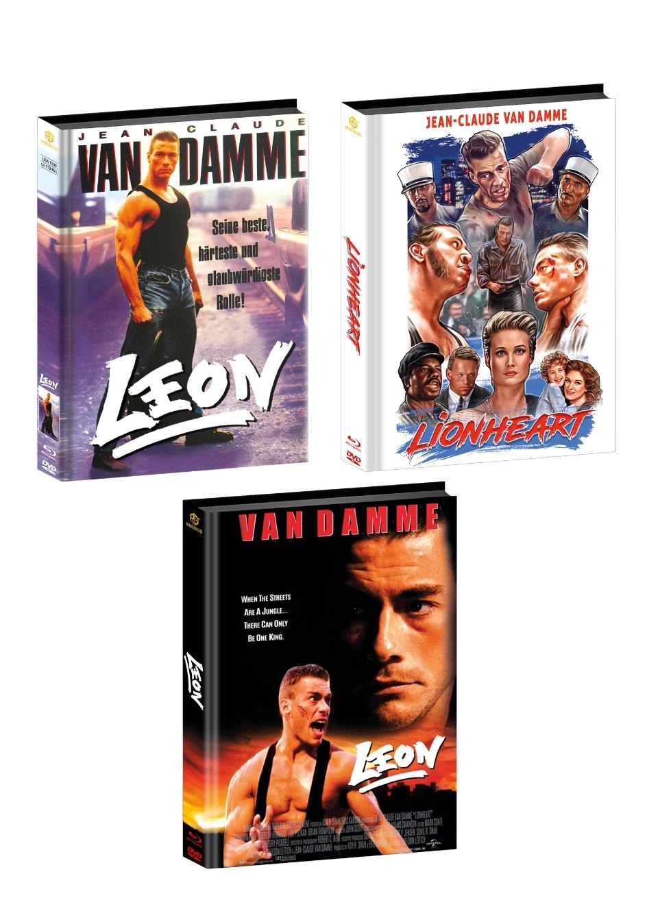 Leon Mediabook Wattiert Cover A,B,C