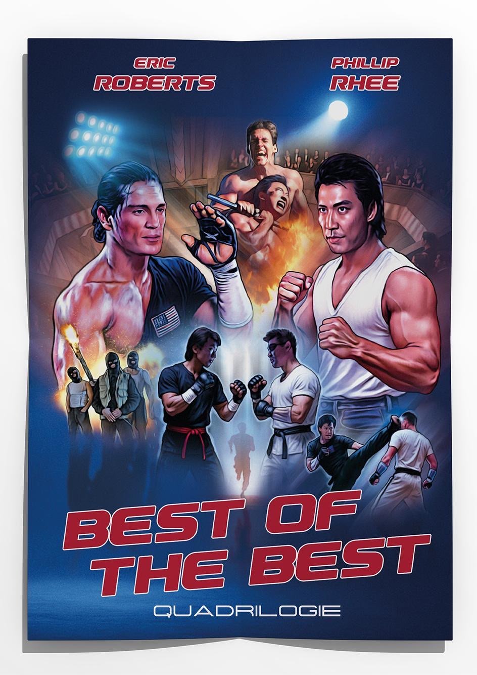 Best of the Best Quadrilogie Year of the Dragon Edition Mega Mediabook Cover A