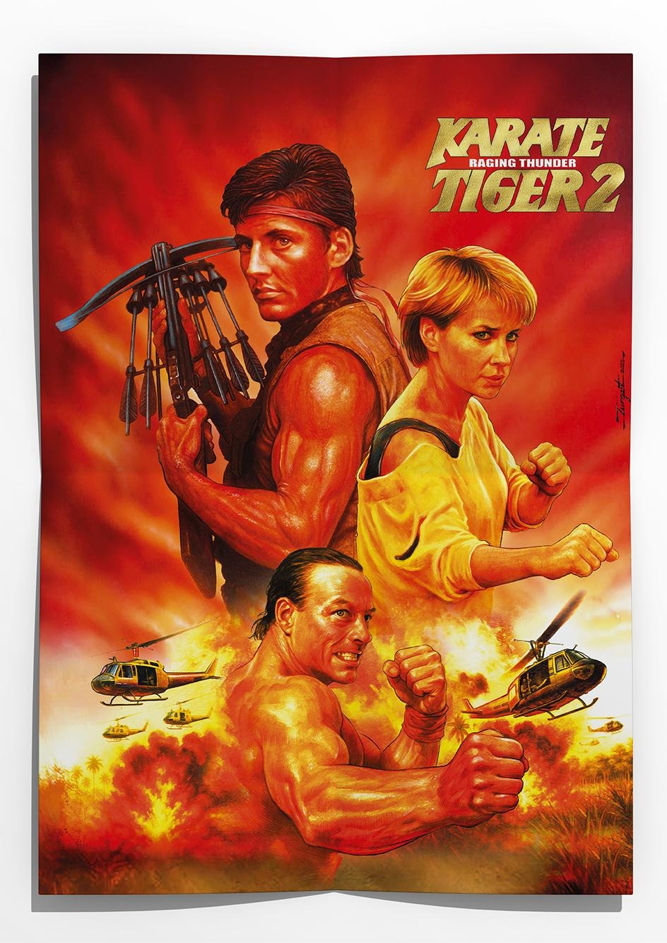 Karate Tiger 2 Year of the Dragon Edition Mega Mediabook Cover A