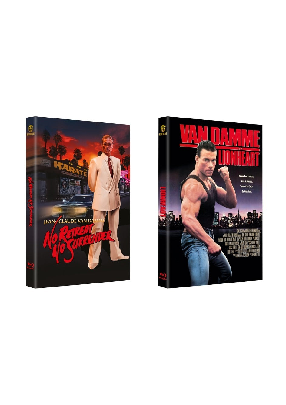 Jean-Claude Van Damme hard box set of 2