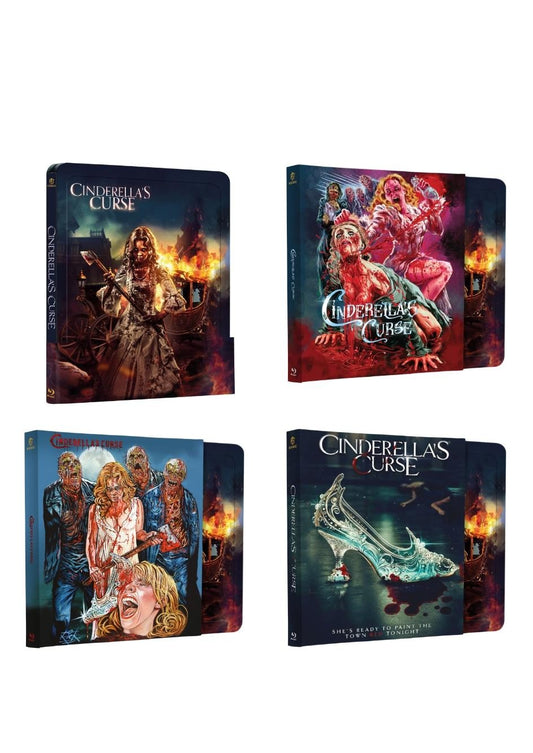 Cinderella's Curse Steel Book Set mit Prägung Variante A,B,C,D