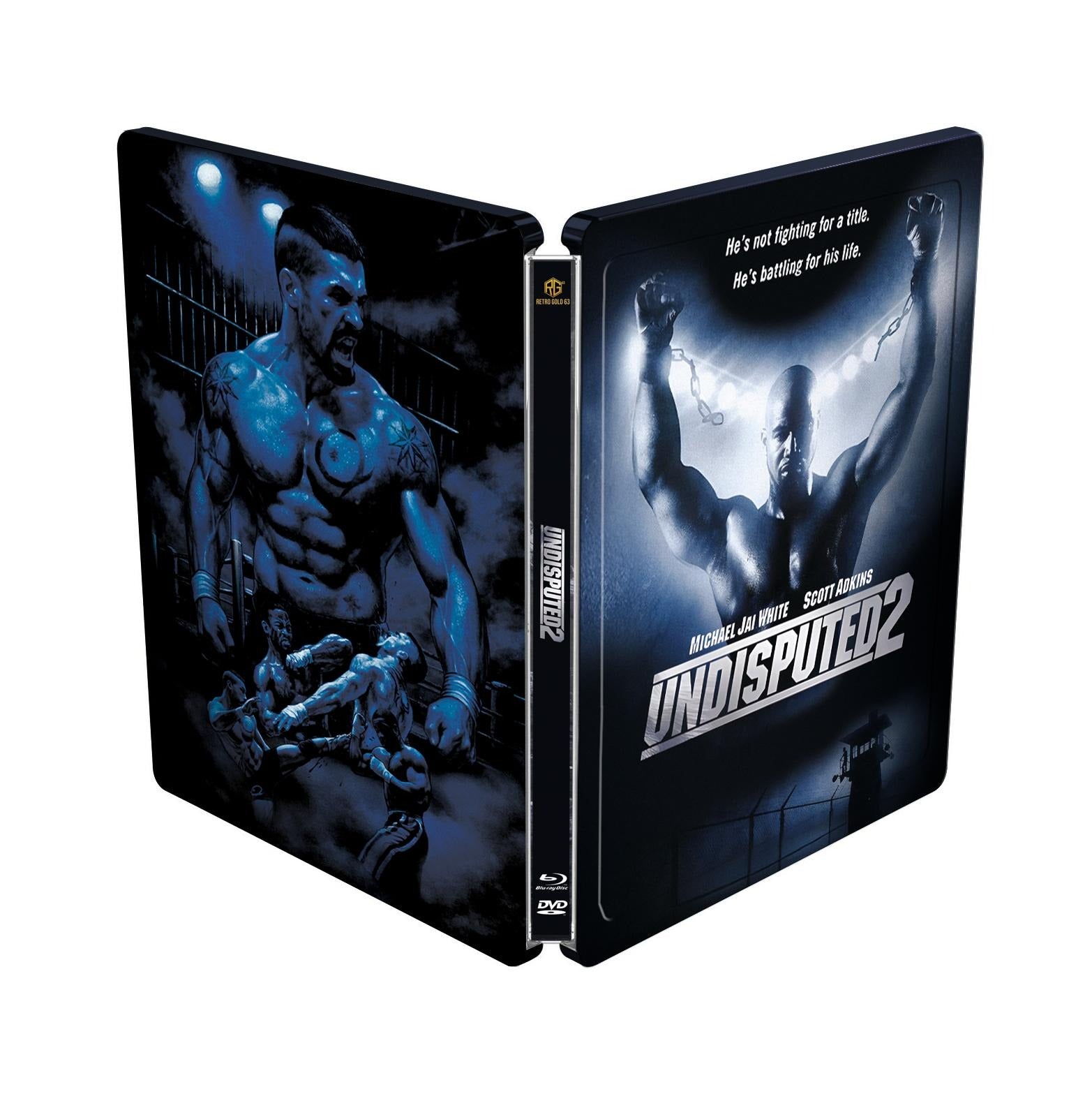 Undisputed 2 Steel Premium Book mit Prägung Variante C mit Schuber