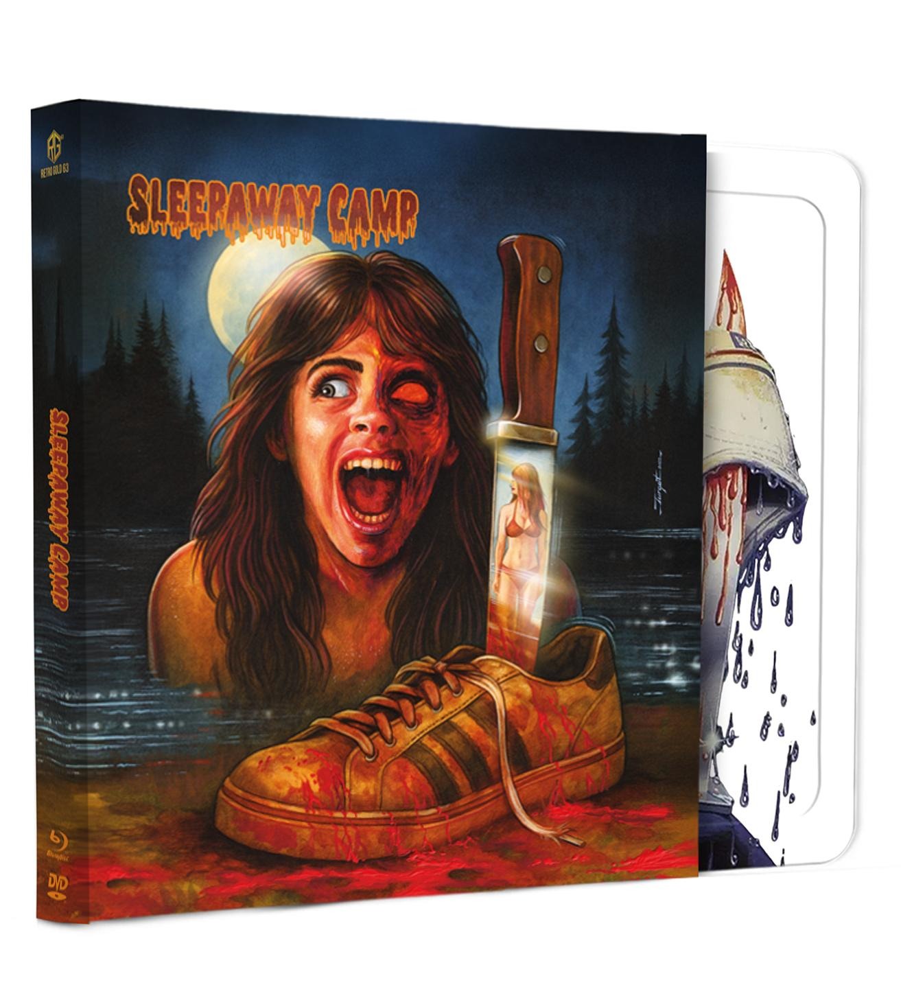 Sleepaway Camp Steel Premium Book mit Prägung Variante D mit Schuber