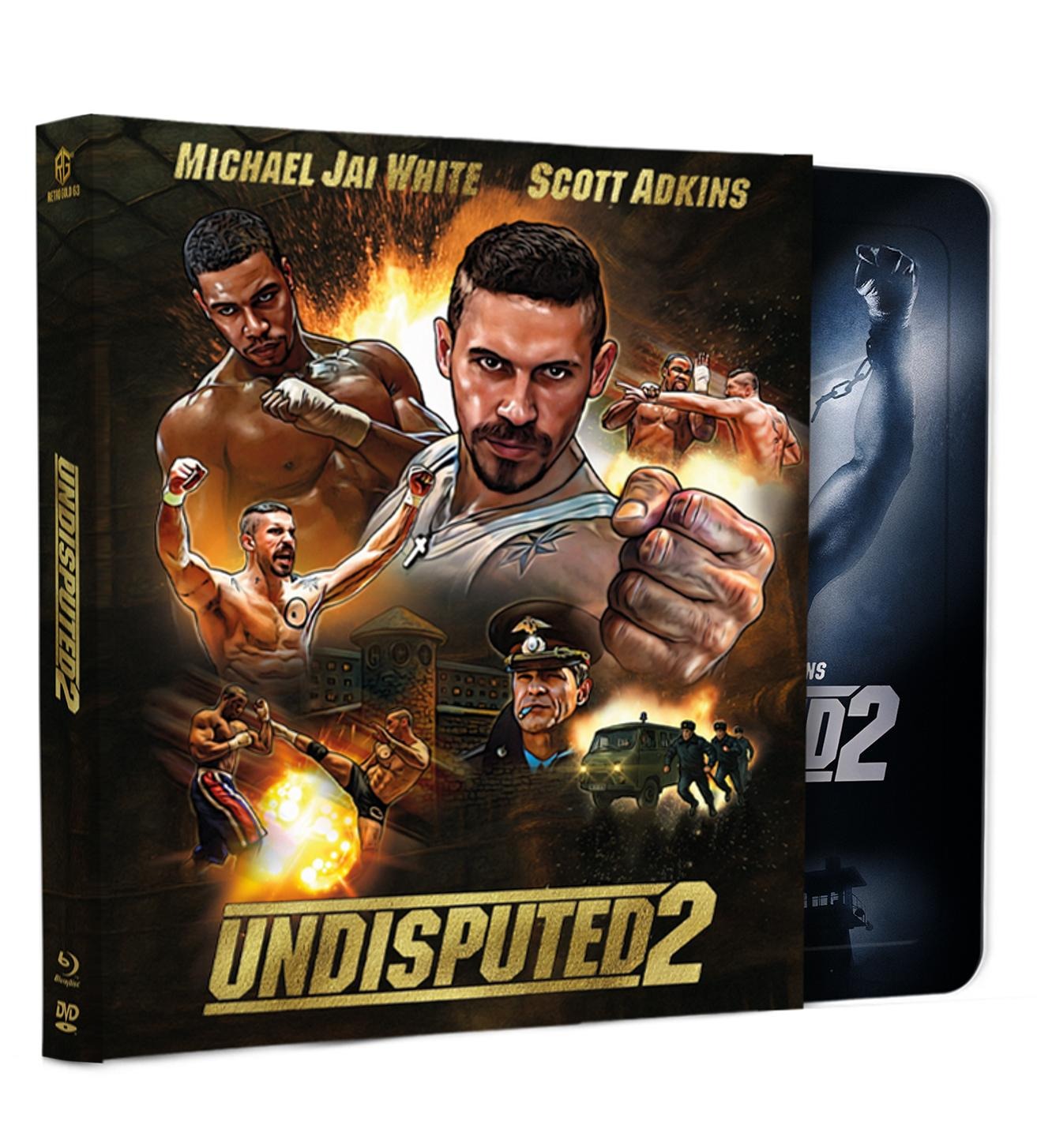 Undisputed 2 Steel Premium Book mit Prägung Variante D mit Schuber