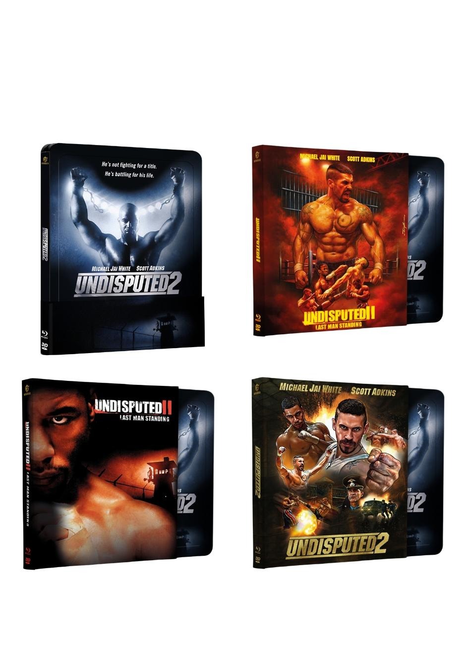 Undisputed 2 Steel Premium Book mit Prägung Variante A,B,C,D