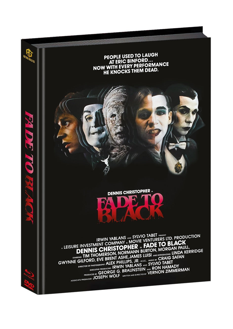 'Fade to Black' aka 'Die Schönen Morde des Eric Binford' (1980) Mediabook Wattiert Cover C