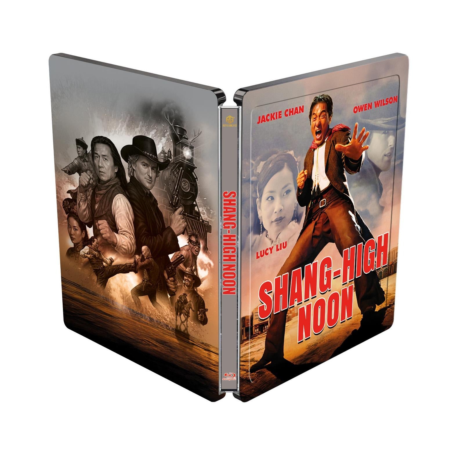 Shanghai Noon Steel Premium Book mit Prägung Variante A mit Quarterslip