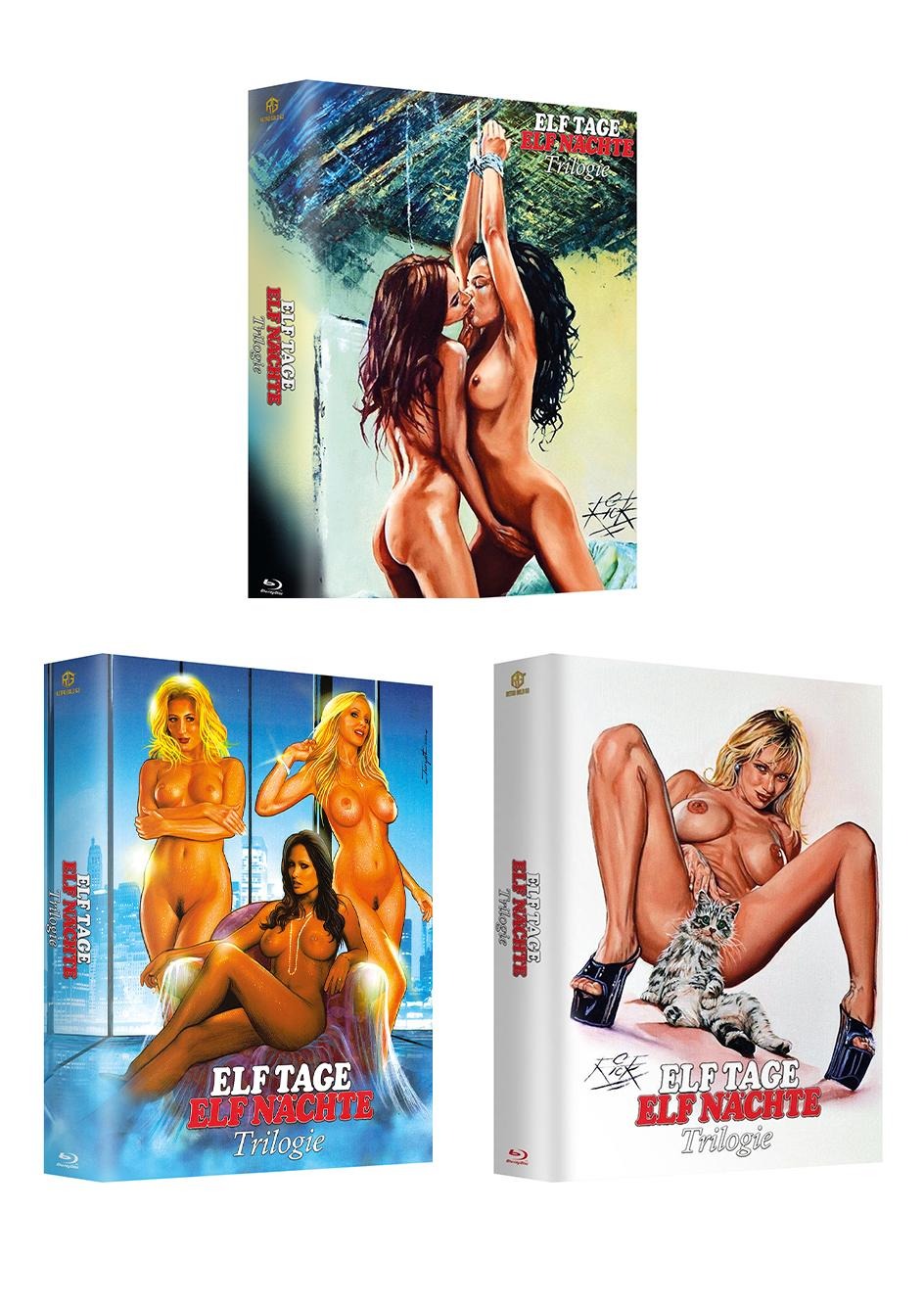Elf Tage Elf Nächte Trilogie Mediabook Wattiert Cover A,B,C