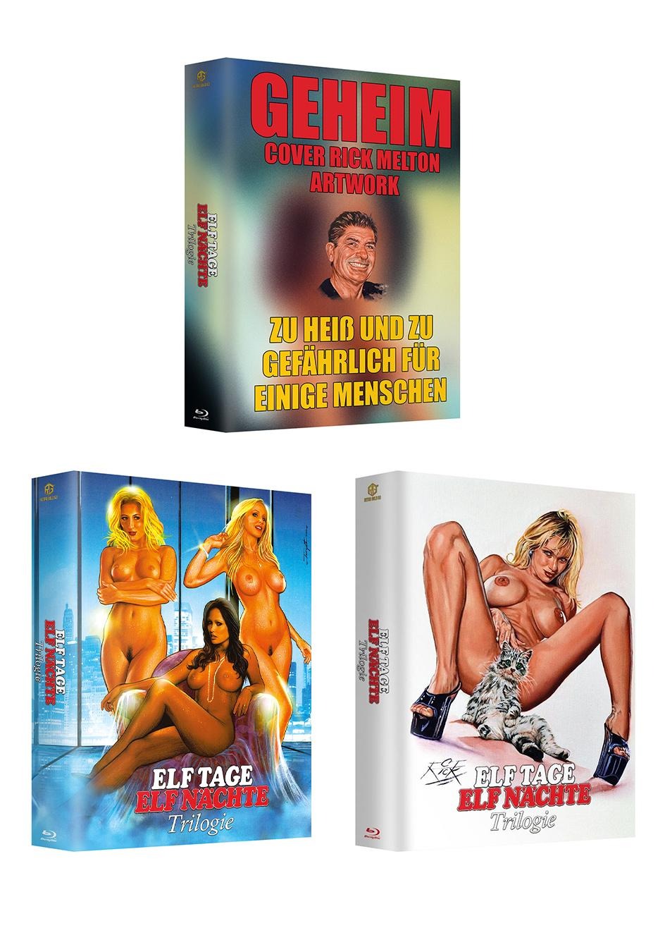 Elf Tage Elf Nächte Trilogie Mediabook Wattiert Cover A,B,C