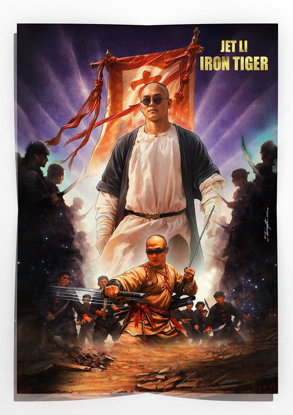 IRON TIGER aka THE LEGEND OF FONG SAI YUK 2 Year of the Dragon Edition Mega Mediabook 4K UHD + Blu ray Cover B