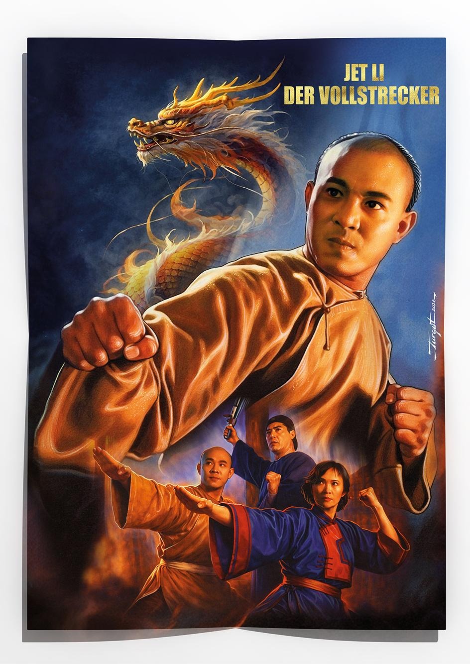 Turgut Ozalp 2er Set THE LEGEND OF FONG SAI YUK 1 und 2 Year of the Dragon Edition Mega Mediabook 4K UHD + Blu ray Cover B