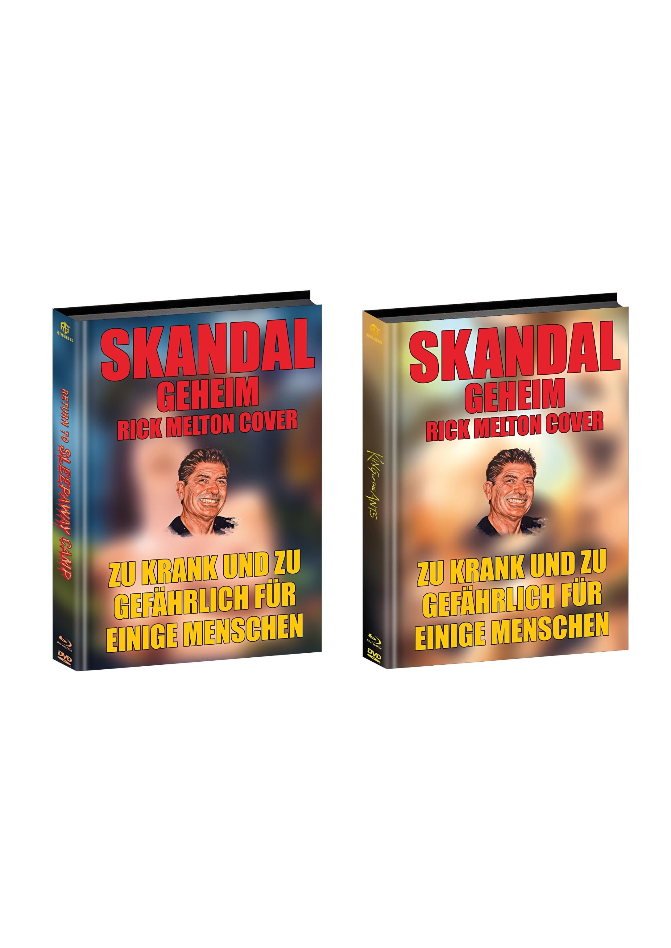 Rick Melton 2er Set Return to Sleepaway Camp King of the Ants Mediabook Wattiert