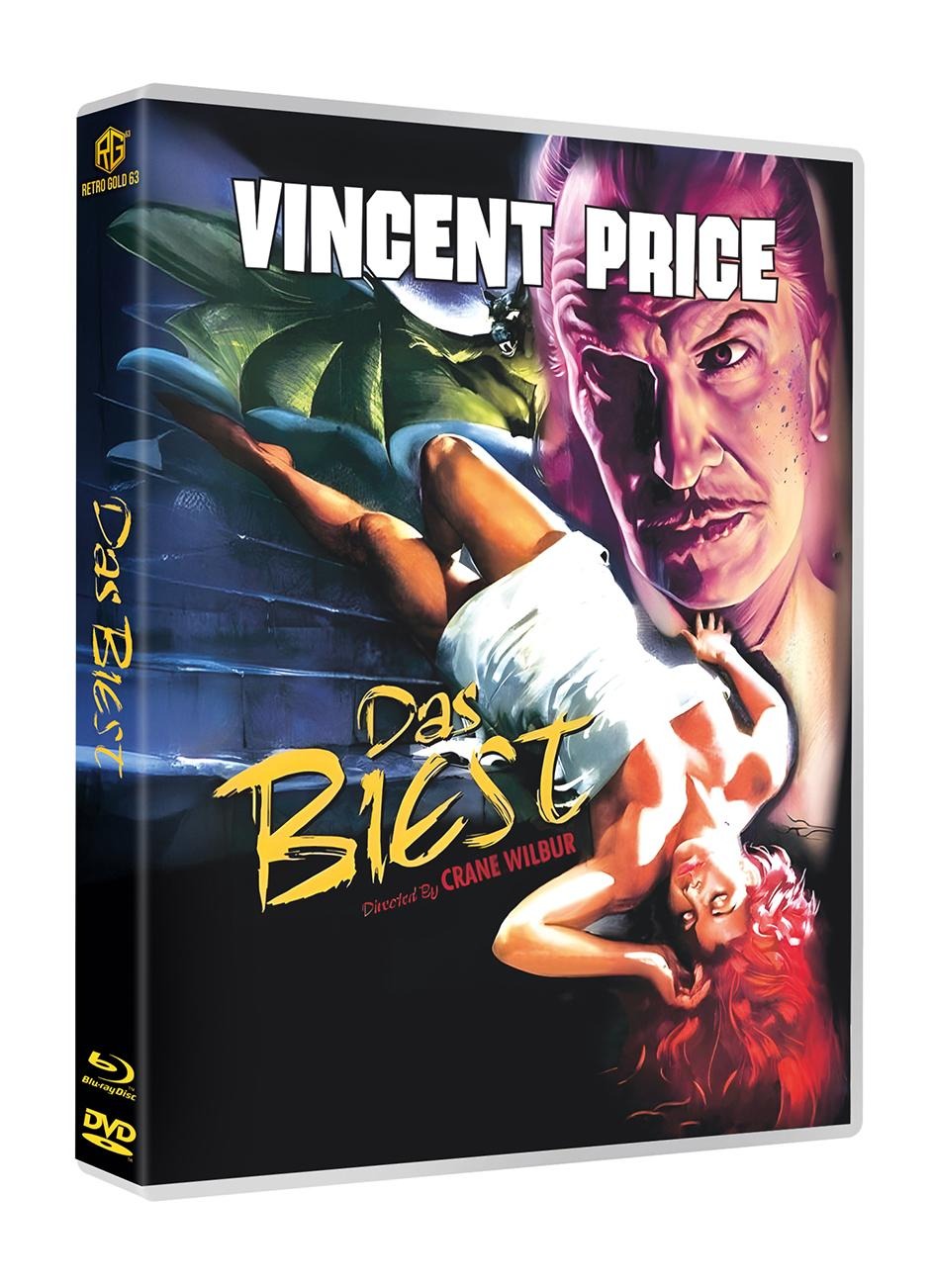 VINCENT PRICE in THE BAT aka DAS BIEST Scanavo Box Cover B