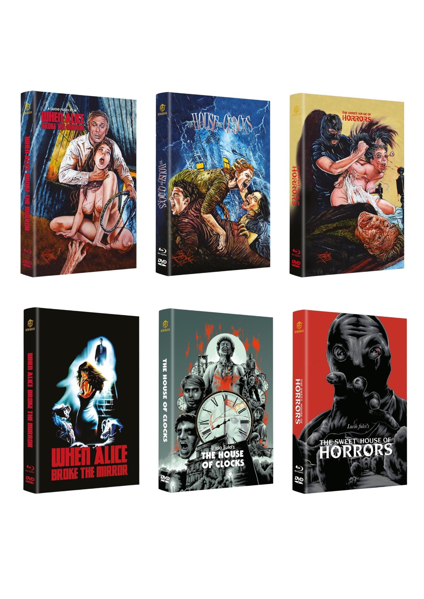 Lucio Fulci 6er Set Hartbox