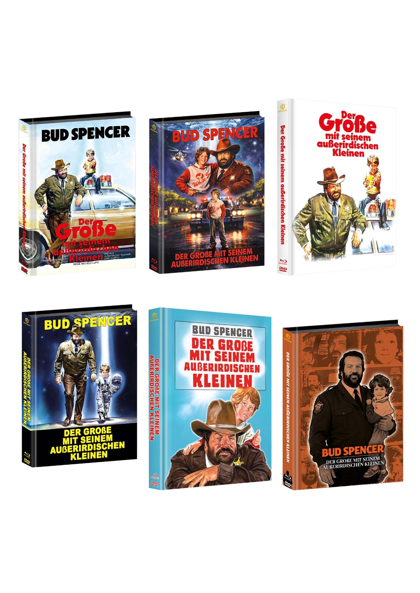 Der Große mit seinem außerirdischen Kleinen Mediabook Full Set Cover A,B,C,D,E,F