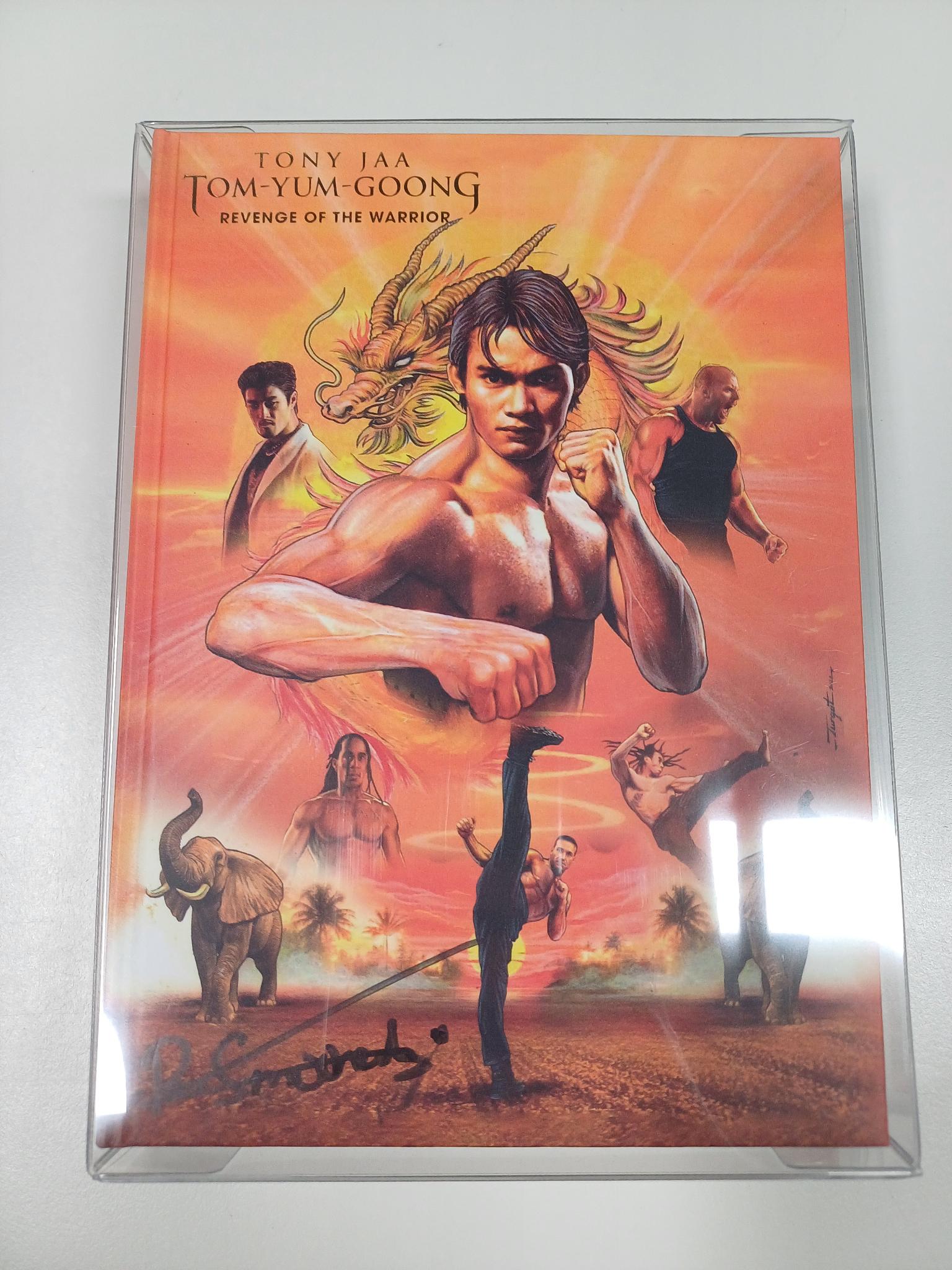 Mit Signatur von Ron Smoorenburg - Revenge of the Warrior Year of the Dragon 3 Disc Edition Mega Mediabook Uncut Cover A