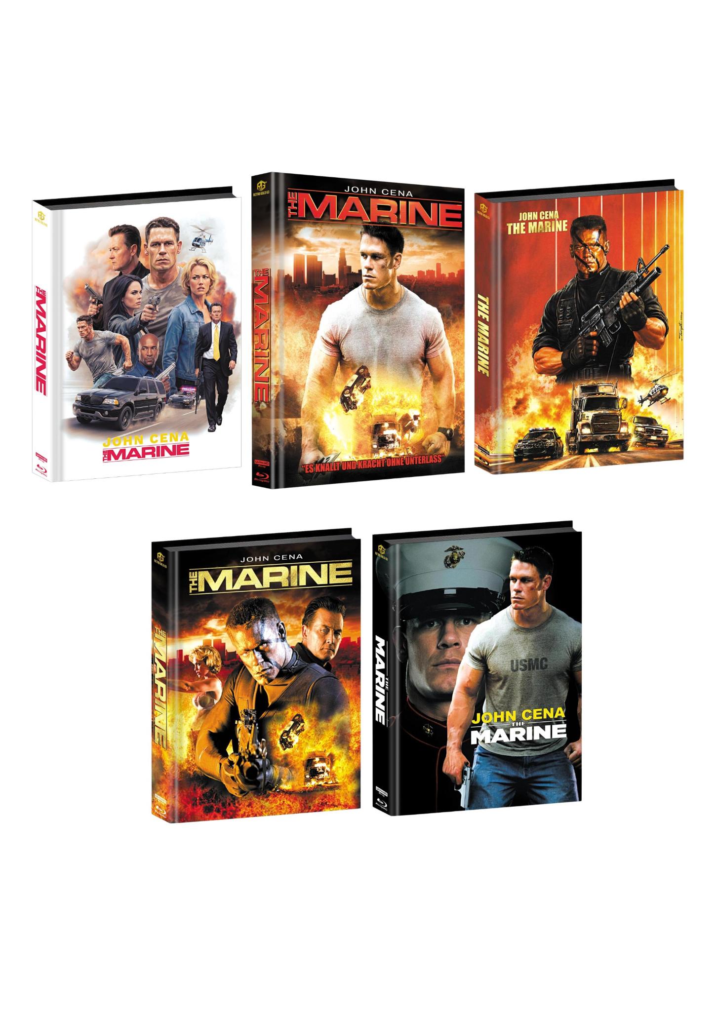 The Marine UNRATED FASSUNG Mediabook  mit Cover A,B,C,D,E