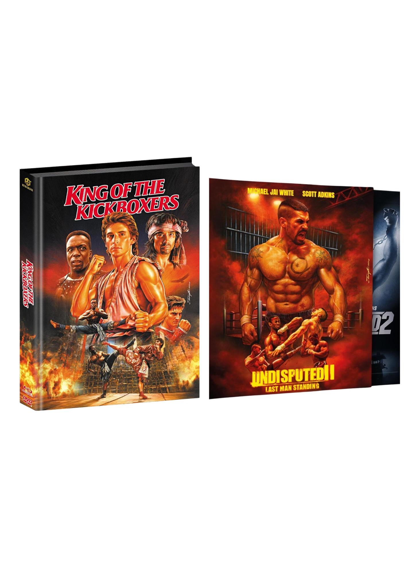 Turgut Ozalp 2er Set Undisputed 2 Steel Premium BookKarate Tiger 5 King of the Kickboxers Mediabook