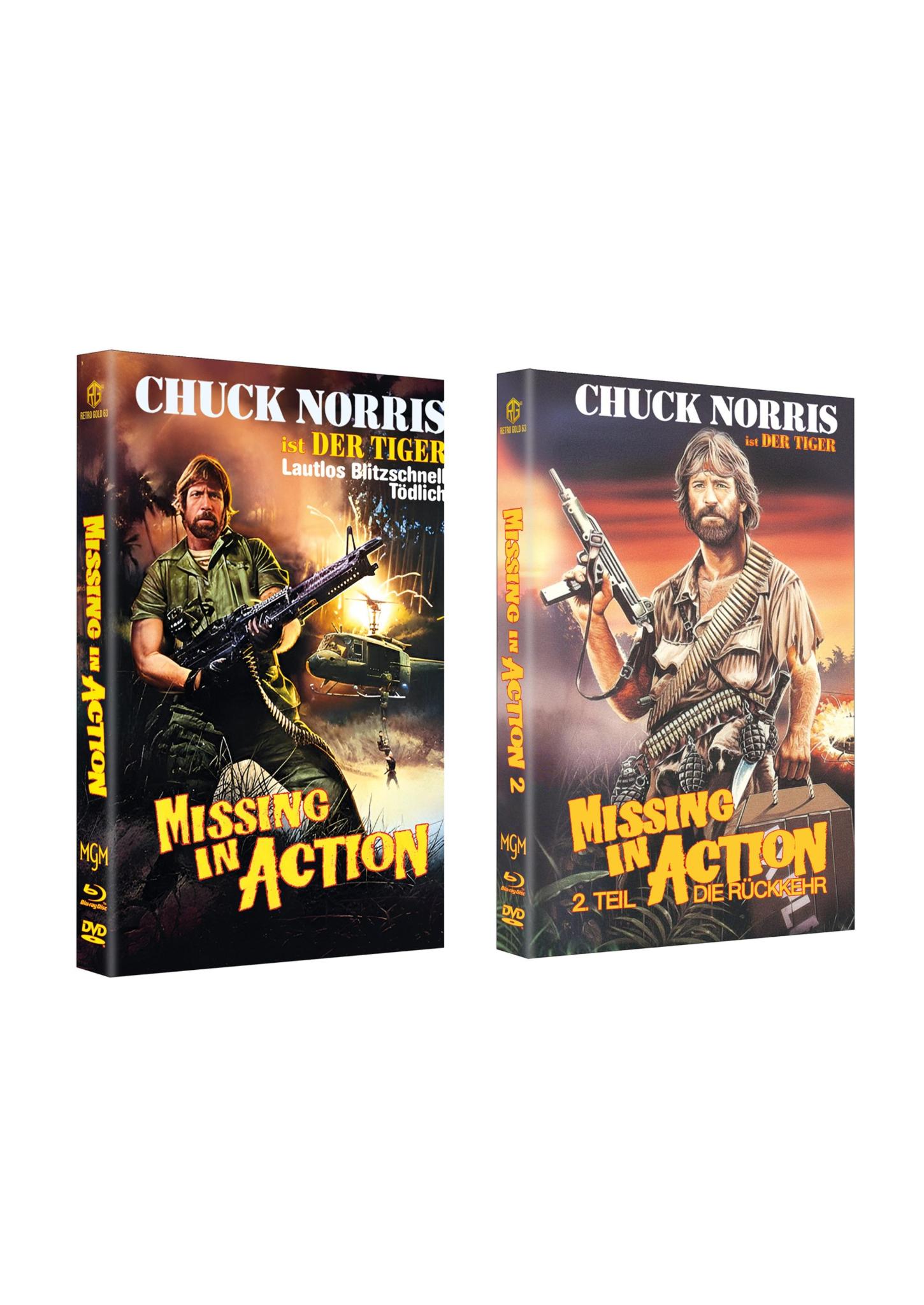 Chuck Norris Missing in Action 2er Hartbox Set