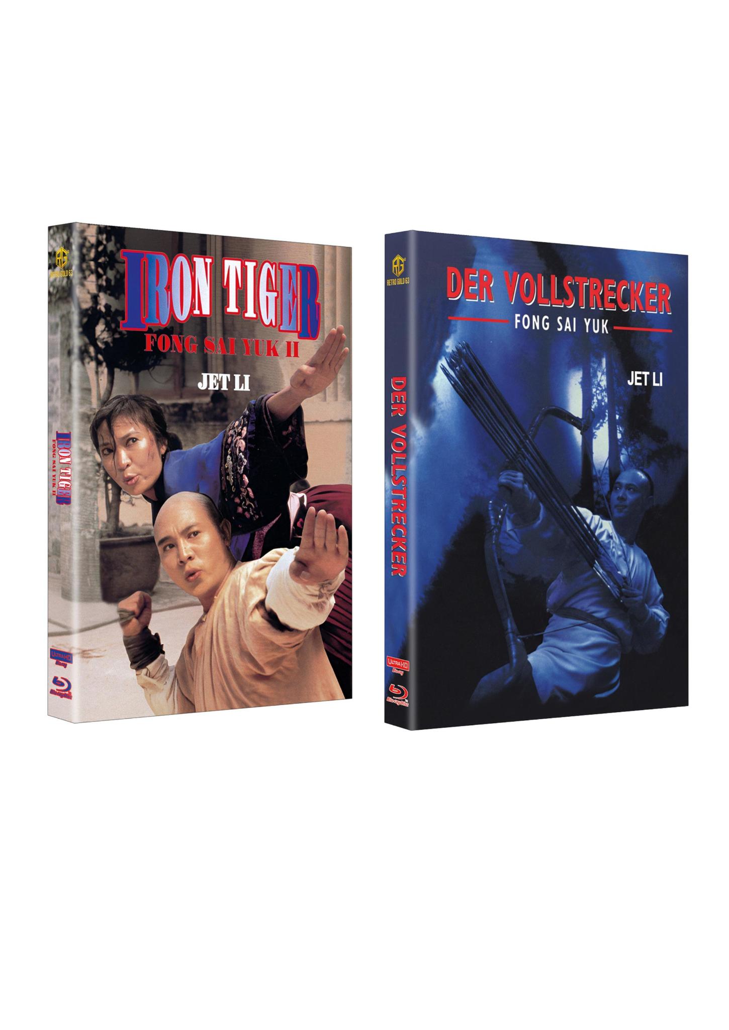 Jet Li 2er Set Der Vollstrecker Iron Tiger Hartbox