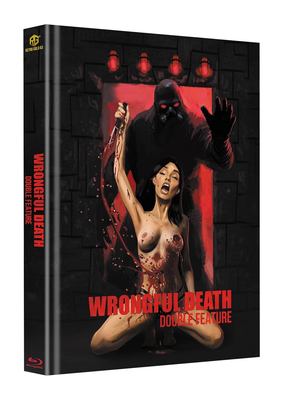 Wrongful Death Double Feature Mediabook Unwattiert Cover B