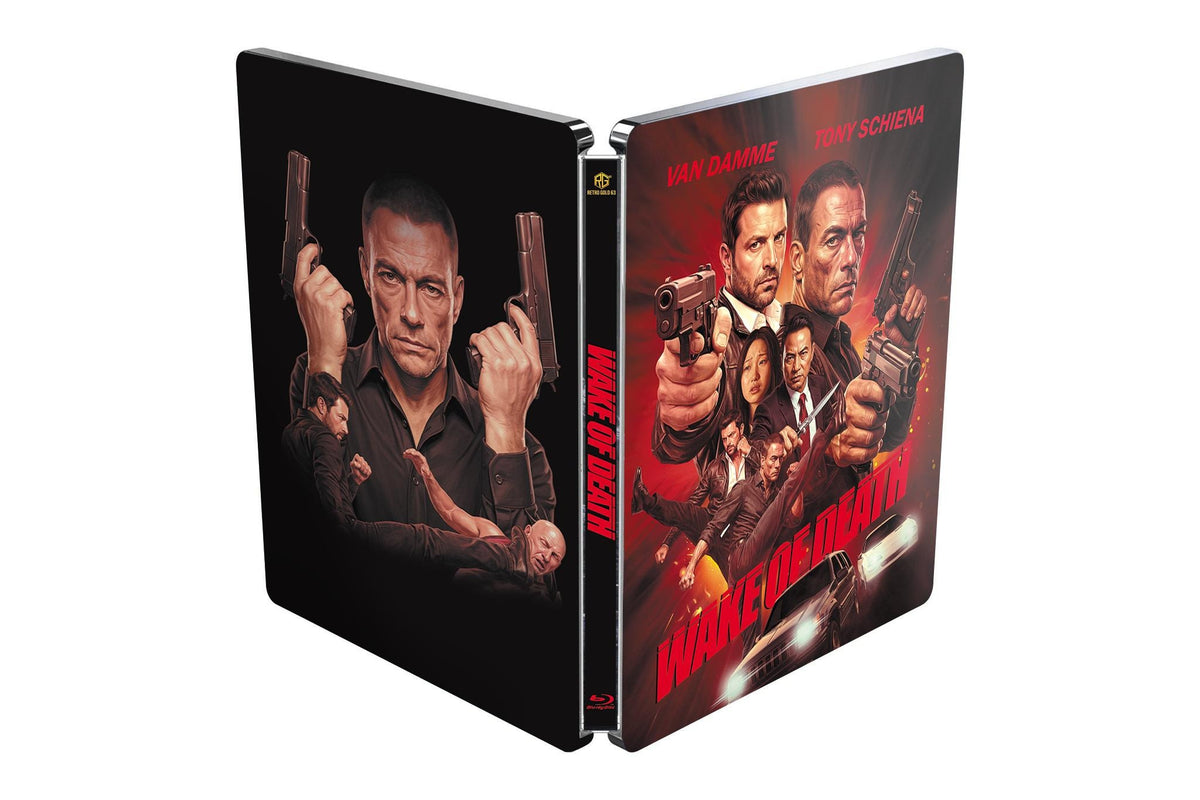 Wake of Death Steel Premium Book mit Prägung Variante A mit Quarterslip