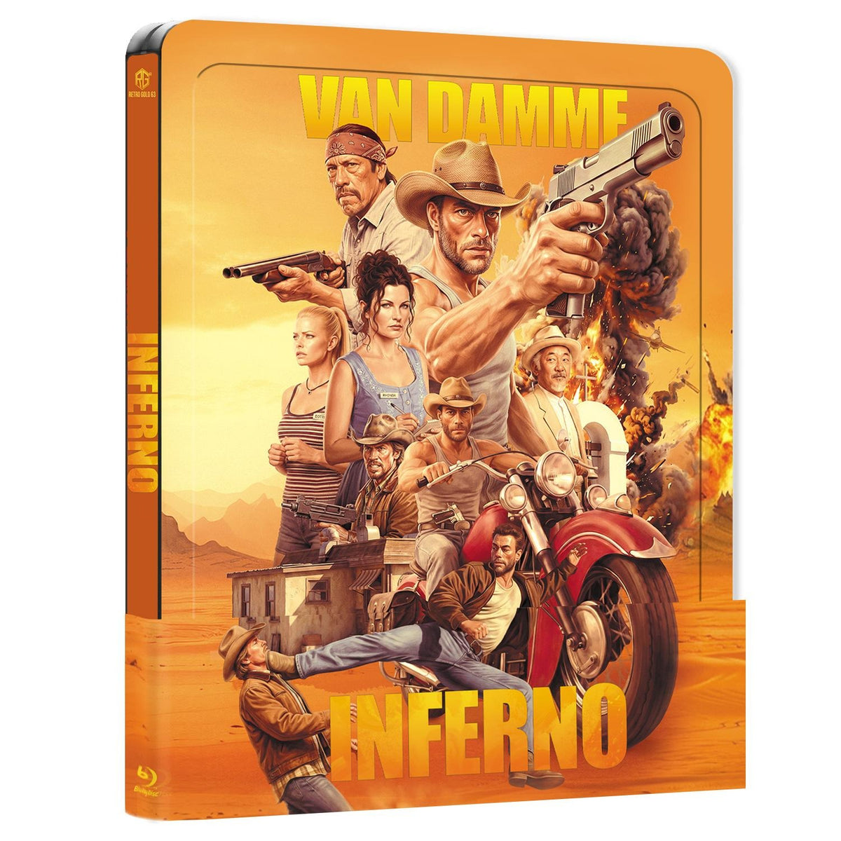Inferno Steel Premium Book mit Prägung Variante A mit Quarterslip