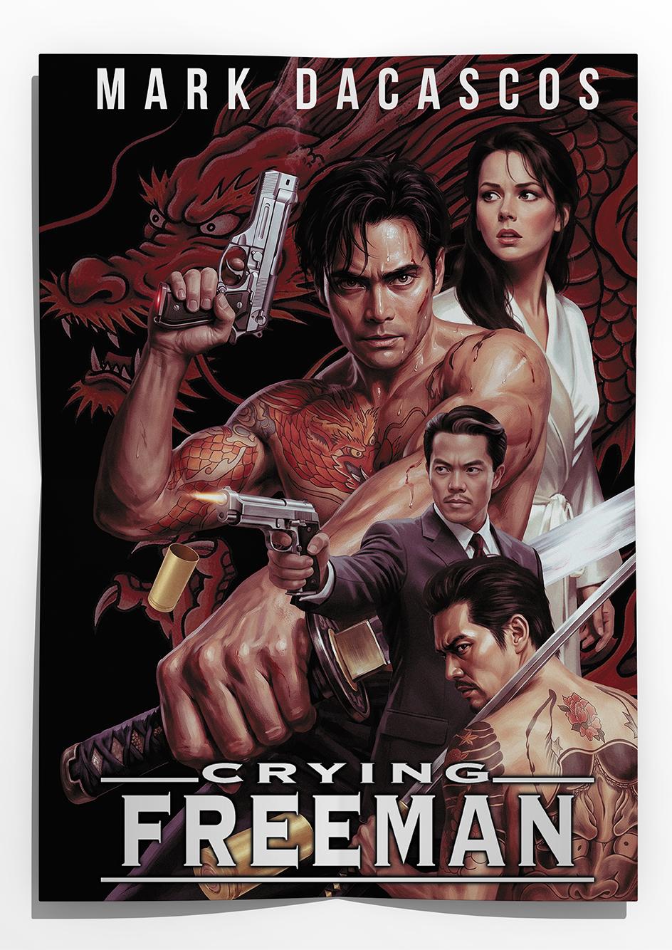 Crying Freeman 5er Set Year of the Dragon 3 Disc Edition Mega Mediabook Cover A,B,C,D,E