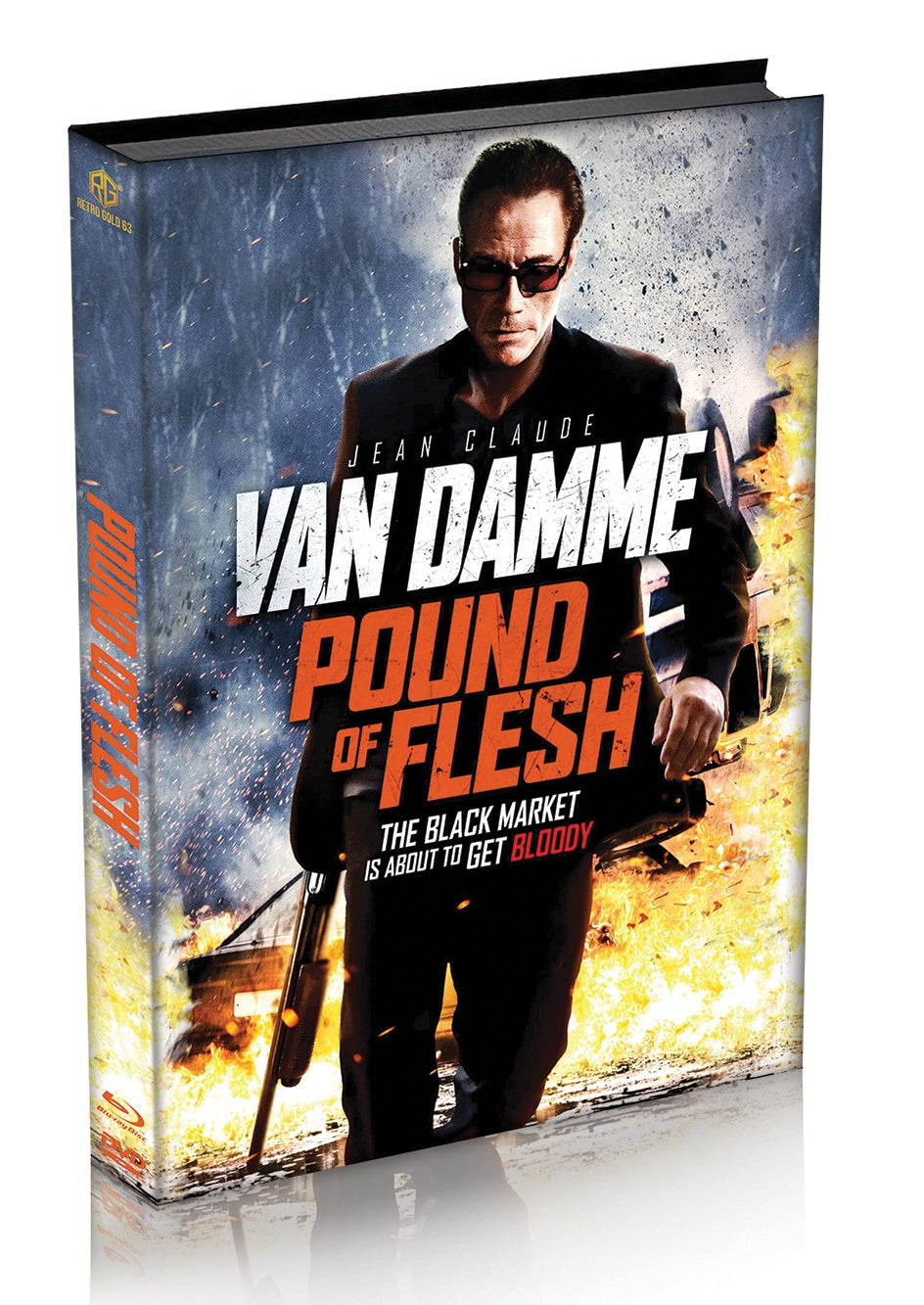 Pound of Flesh Mediabook Wattiert Cover D